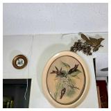 Vintage Bird-Themed Wall Decor Group