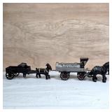Texaco Tanker Wagon Bank & Express Goat Cart