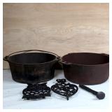 Vintage Cookware, Griswold Trivet & Accessories