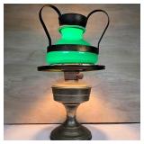 Aladdin Model 12 Converted Electric Lamp