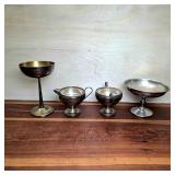 Selection of Metal Tabletop Hollowware