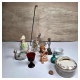 Assorted Vintage Figurines, Bells & Miniatures