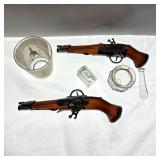 Assorted Vintage Vessels & Avon Pistol Bottles