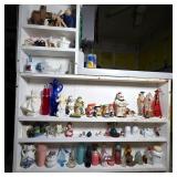 Assorted Vintage Figurines and Novelty Bottles