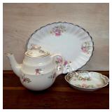 Selection of Floral Tableware Pieces