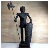Mexican Medieval Knight in Armor Sculpture