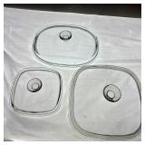 Selection of Pyrex Cookware Replacement Lids