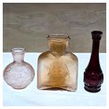 Group of Vintage Decorative Bottles and Vases