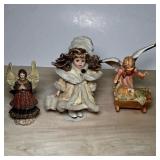 Goebel Weihnacht Angel, Figurine & Doll Lot