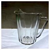 Vintage Paneled Pitcher with Ice Lip