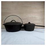 Taiwan Dutch Oven & 2 Qt Saucepan with Lids