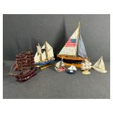 7 - Model Ships and Figurines