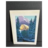 Signed 'Half Dome' Artwork Print