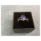 Sterling Silver Lapis Lazuli Ring