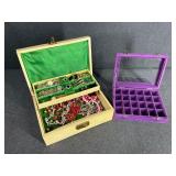 2 - Jewelry Boxes with Jewelry
