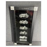 Commemorative Harley-Davidson Motorcycle Shadowbox