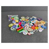 Lot of Collectible Button Pins