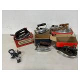 Lot of Vintage Irons