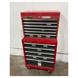 Homak Rolling Tool Chest with Top Box