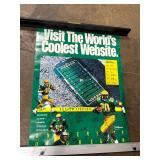 Autographed Oregon Ducks 1996 Poster