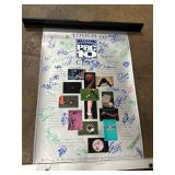 Autographed Pac-10 Sports Poster