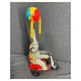 Wind-Up Tin Elephant Toy