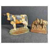 2 - Cast Iron Door Stops