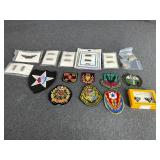 Lot of Patches and Pins