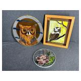 3 - Glass Hanging Artwork