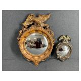 2 - Federal Style Convex Mirrors
