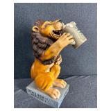Vintage Lï¿½wenbrï¿½u Munich Advertising Lion Statue