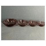 4 - Nesting Glass Mixing Bowls