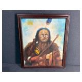 Framed Painting on Canvas