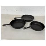 3 - Cast Iron Pans