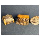 3 - Wood Organizing Boxes