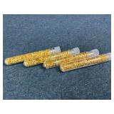4 - Vials of Gold Flakes