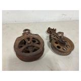 2 - Industrial Cast Iron Pulleys