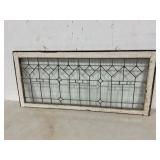 Antique Leaded and Beveled Window