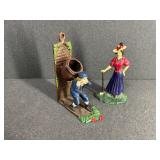 2 - Cast Iron Figures
