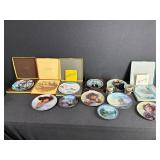 Lot of Porcelain Art Plates and Mugs