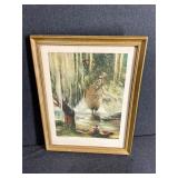 Signed 'Steamboat Days' Artwork Lithograph