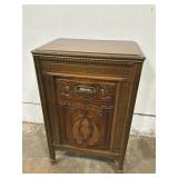 Victor Radio & Record Player Cabinet