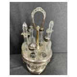 Antique Silver-plated Cruet Set