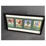 Framed Football Artwork