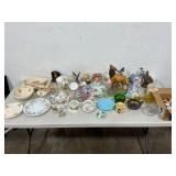 Lot of Figurines and Dishes