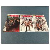 3 - Signed Vampirella Variant Comic Books