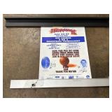 Autographed Hoop Mania Tournament Poster