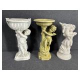 3 - Cherub Vases