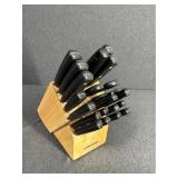 Farberware Knife Block Utensil Set