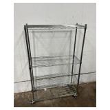 Rolling Wire Storage Shelf